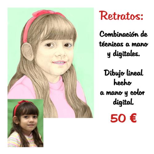 Encargos de retratos humanos y de animales