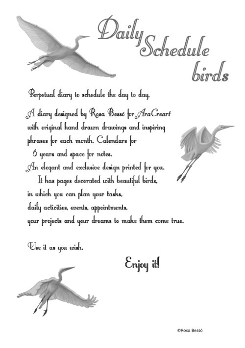 Agenda perpètua Martinets/Agrons (DISPONIBLE a AMAZON)