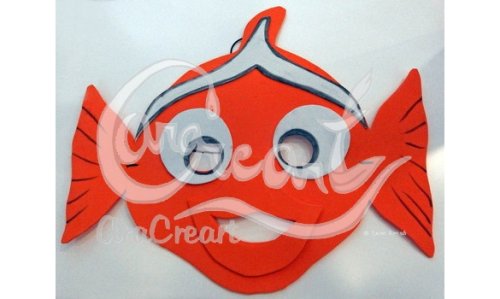 Màscara/Máscara/Mask - Peix Nemo/Pez Nemo/Nemo Fish (Digital) (Nuevo)