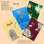 Cuadernos personalizados con un nombre