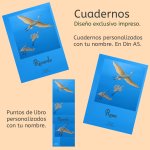 Cuadernos personalizados con un nombre