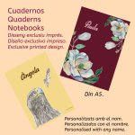 Cuadernos personalizados con un nombre