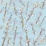 Estampats de flors d'amatller / Estampados de flores de almendro / Almond blossom floral patterns (Digital) 